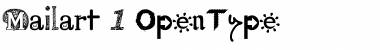Download Mailart Regular Font Title Preview