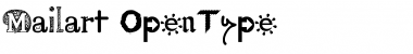 Download Mailart Regular Font Title Preview