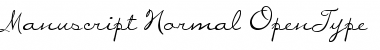 Download Manuscript Regular Font Title Preview