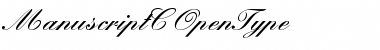 Download ManuscriptC Regular Font Title Preview