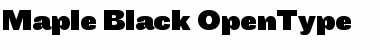 Download Maple Black Font Title Preview