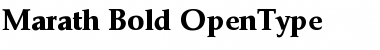 Download Marath-Bold Regular Font Title Preview
