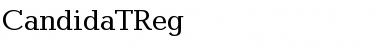 Download CandidaTReg Regular Font Title Preview
