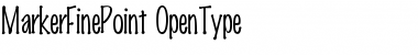Download Marker FinePoint Font