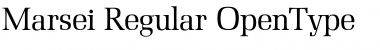 Download Marsei Regular Font