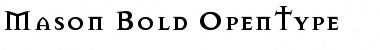 Download Mason Bold Font Title Preview