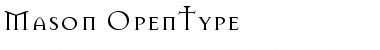 Download Mason Roman Font Title Preview