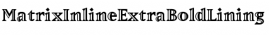 Download MatrixInlineExtraBoldLining Regular Font