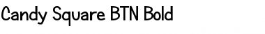 Download Candy Square BTN Bold Font Title Preview