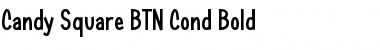 Download Candy Square BTN Cond Bold Font Title Preview