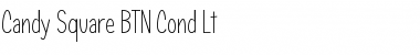 Download Candy Square BTN Cond Lt Regular Font Title Preview