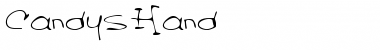 Download CandysHand Regular Font Title Preview