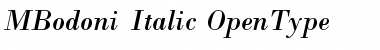 Download Bodoni Italic Font