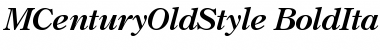 Download Century Old Style Bold Italic Font Title Preview