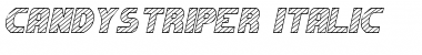 Download Candystriper Italic Font Title Preview