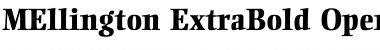 Download Ellington Extra Bold Font Title Preview