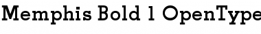 Download Memphis Bold Font