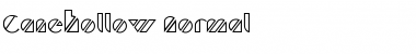 Download CaneHollow Normal Font Title Preview