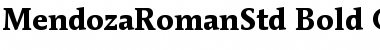 Download ITC Mendoza Roman Std Bold Font Title Preview