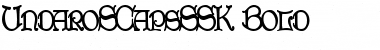 Download UndaroSCapsSSK Bold Font Title Preview