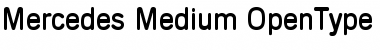 Download Mercedes-Medium Regular Font Title Preview