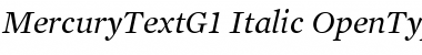 Download Mercury Text G1 Font