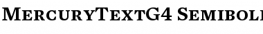 Download Mercury Text G4 Semibold SC Font Title Preview