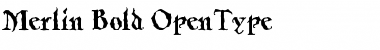 Download Merlin Bold Font Title Preview