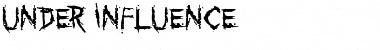 Download Under Influence Regular Font Title Preview