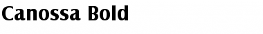 Download Canossa Bold Font Title Preview