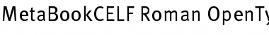 Download MetaBookCELF Roman Font Title Preview