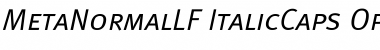 Download Meta Normal Lf Italic Font