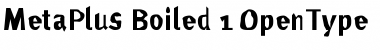 Download MetaPlus Boiled Font Title Preview