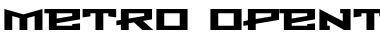 Download Metro Regular Font Title Preview