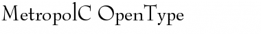 Download MetropolC Regular Font