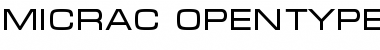 Download MicraC Regular Font Title Preview