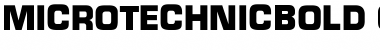 Download Micro TechnicBold Font