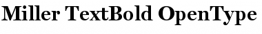 Download Miller Text Bold Font