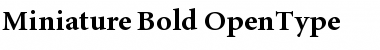 Download Miniature Bold Font