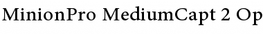 Download Minion Pro Medium Caption Font