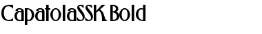 Download CapatolaSSK Bold Font Title Preview