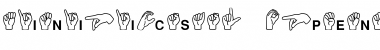 Download MiniPics ASL Regular Font