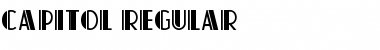 Download Capitol Regular Font Title Preview