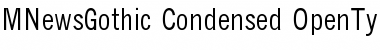 Download News Gothic Condensed Font
