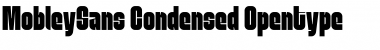 Download MobleySans Condensed Font