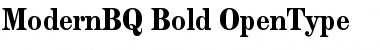 Download Modern BQ Regular Font