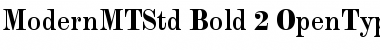 Download Monotype Modern Std Bold Font Title Preview