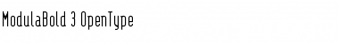 Download ModulaBold Regular Font Title Preview