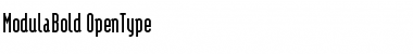 Download ModulaBold Medium Font Title Preview