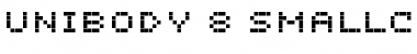 Download Unibody 8 SmallCaps Font Title Preview
